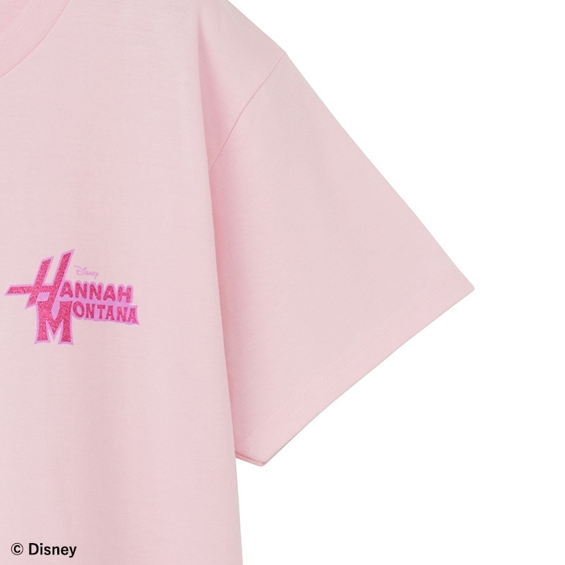 Disney / シークレット・アイドル ハンナ・モンタナ / Tシャツ ピンク