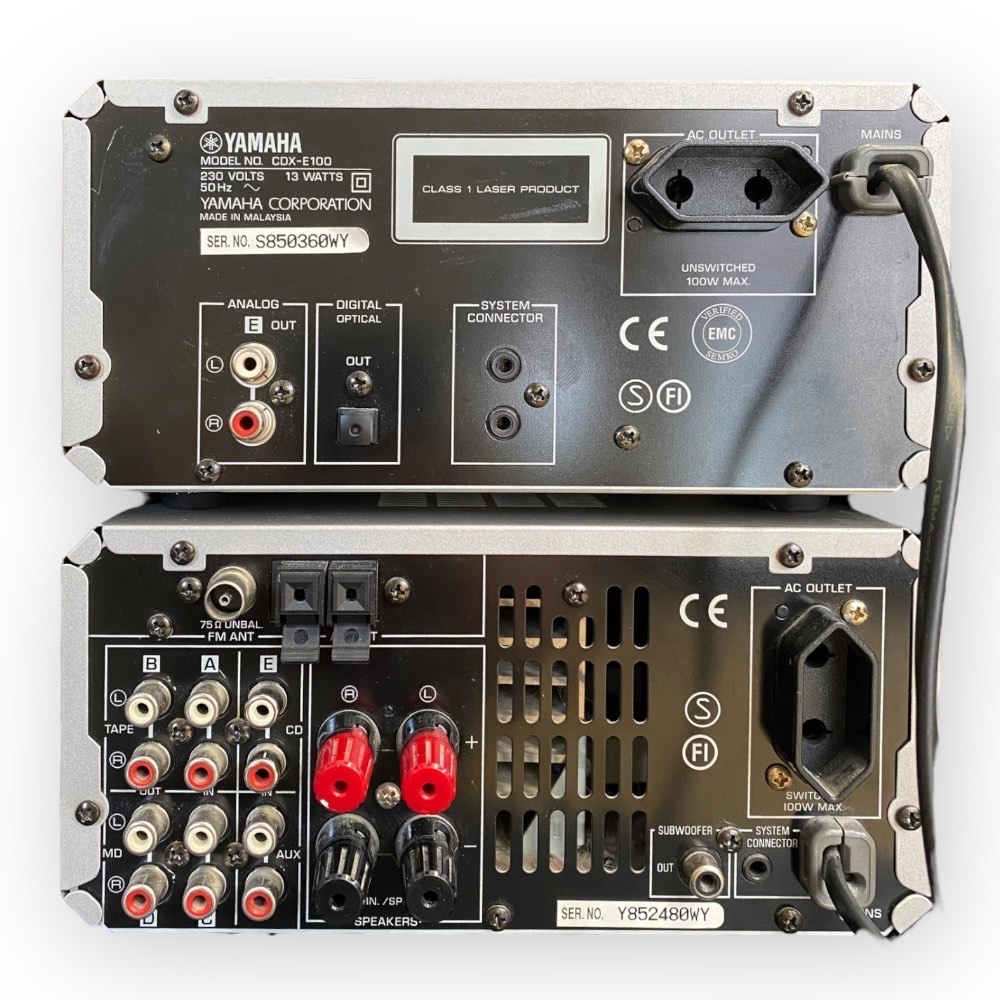 Yamaha RX-E100 / CDX-E100 / NX-E100 hifi set