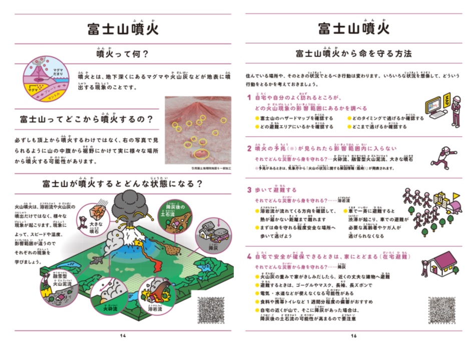 山梨県／小中学生向け防災冊子「やまなし防災ガイドブック」
