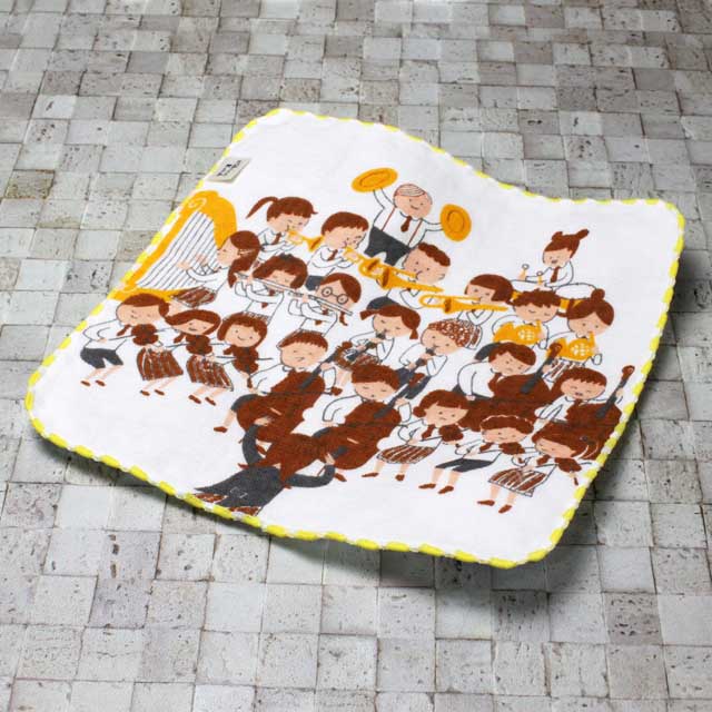 ShinziKatoh 《 ジュニア・オーケストラ 》 タオルハンカチ 456011