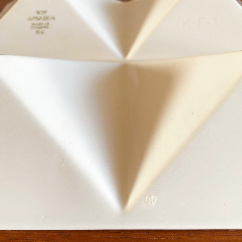 Kaj Franck / カイ・フランク KF-1 オリガミ プレート ARABIA | 北欧