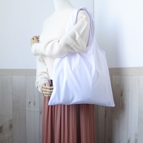 ノベルティ・折りたたみ収納エコバッグに/コンパクトエコバッグ