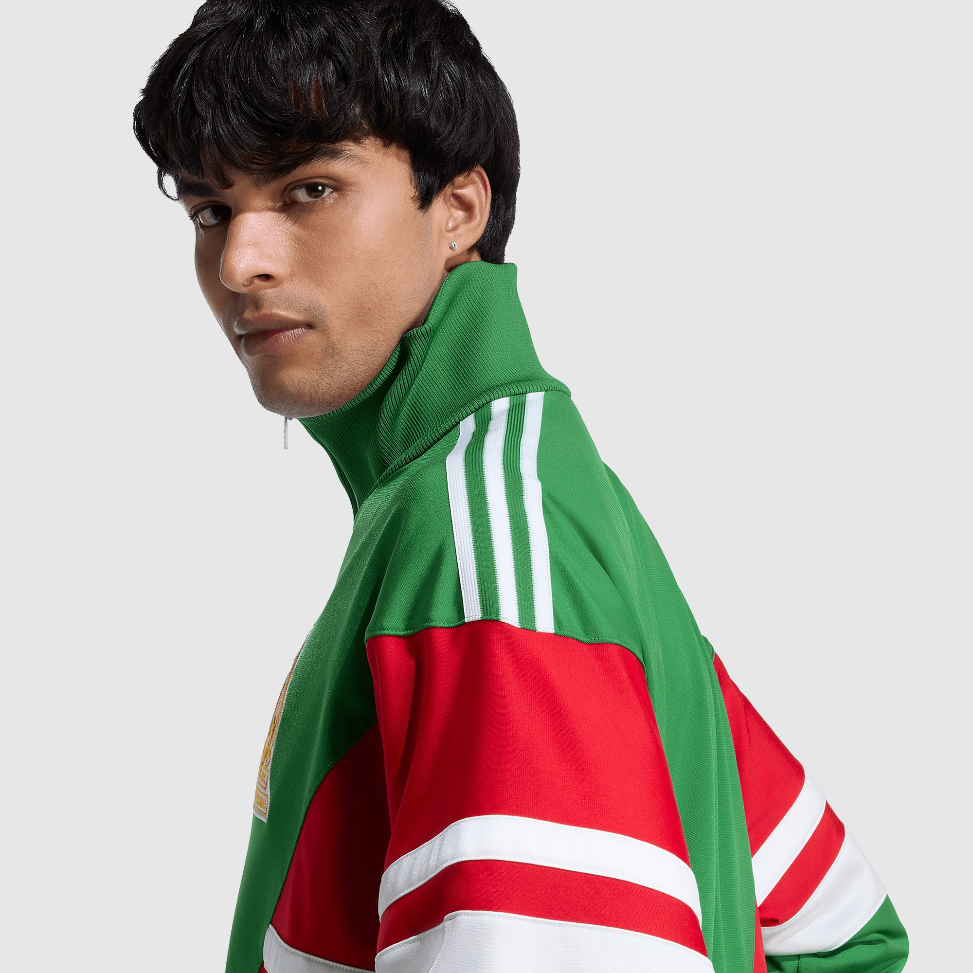 adidas Originals Mexico 1986 Track Top - Green - Mens Replica