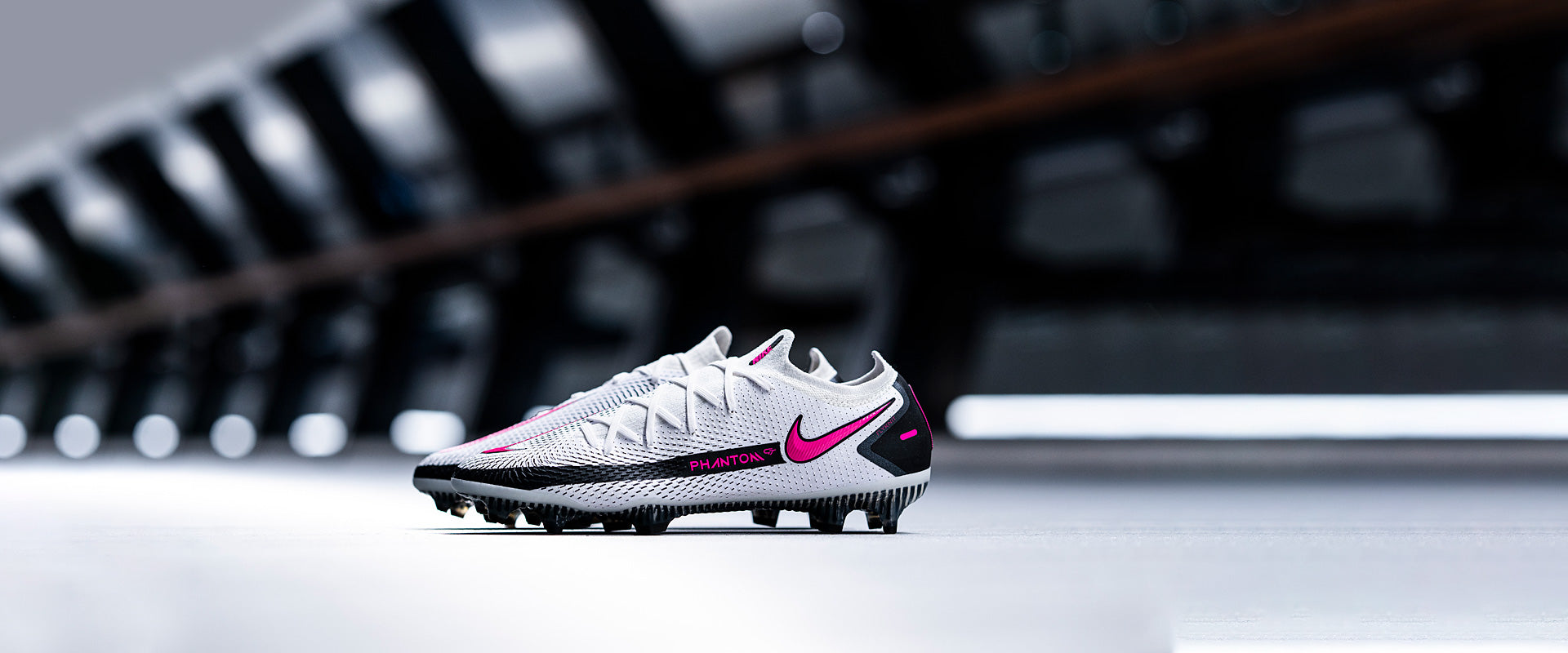Nike Phantom GT Elite FG - White/Pink Blast/Black - Mens cleats