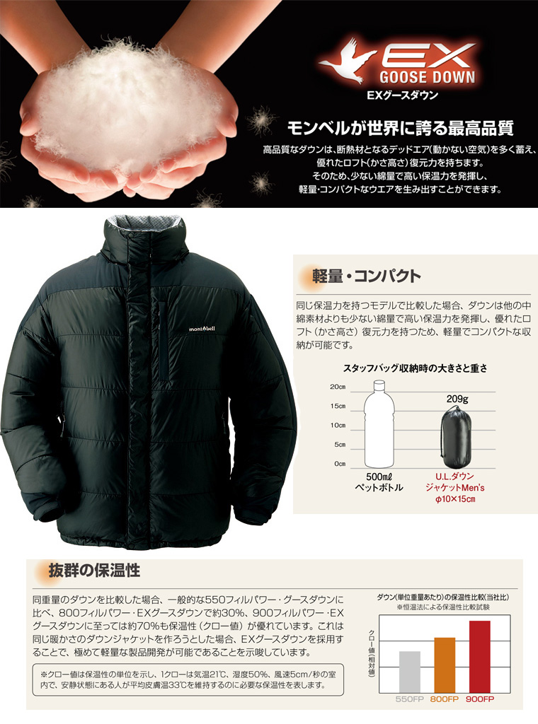 防寒・防水ウェア/アウトドア用防寒着/【6D】ベンティスカダウン