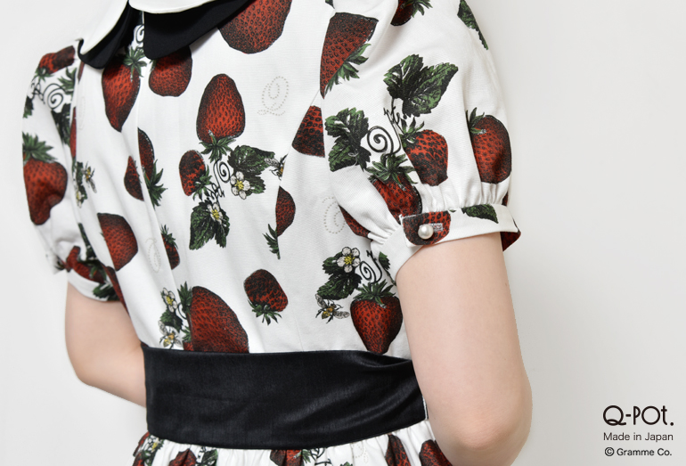 Q-pot. Dress”の1stコレクション『Strawberry Field』がリバイバル
