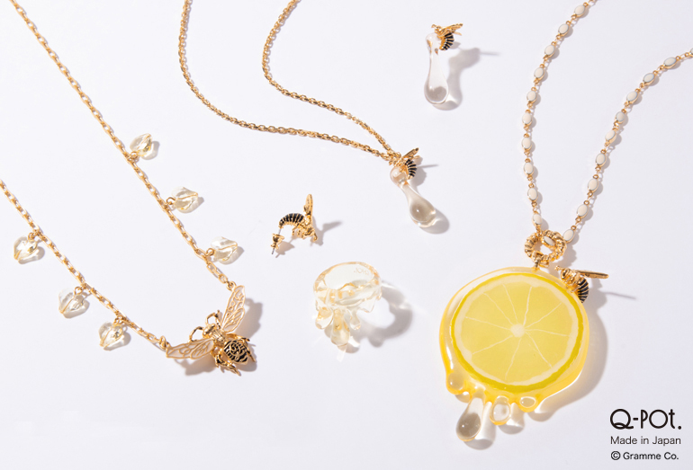 甘く爽やかな”Q-pot.×5W1H”ハニーレモン香水がデビュー！ | Q-pot.
