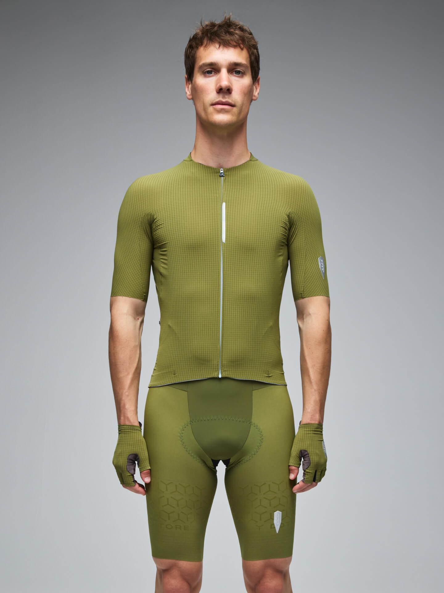 Cycling Dottore PRO Jersey - Drab Green • Q36.5