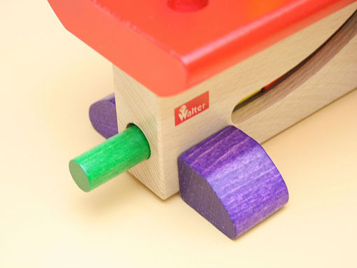 木のおもちゃ カルテット / ヴァルター 大工さん｜ニック社 正規品