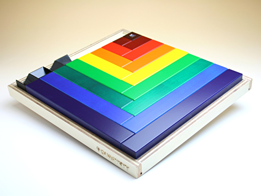 木のおもちゃ カルテット / アングーラ用木箱 白木｜スイス・ネフ社