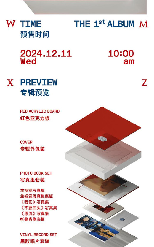 肖戦（シャオ・ジャン） 『我們』LP 1枚組 （クイックチャイナ）