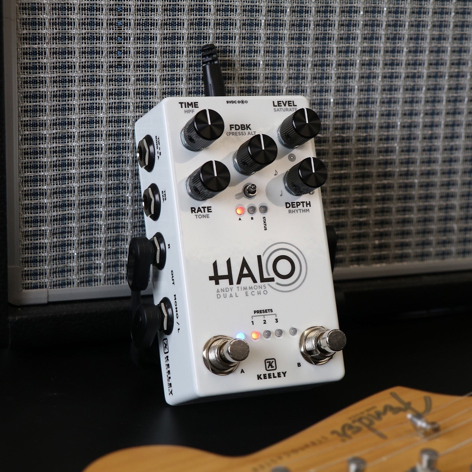 Keeley Halo Andy Timmons Dual Echo Delay Pedal 