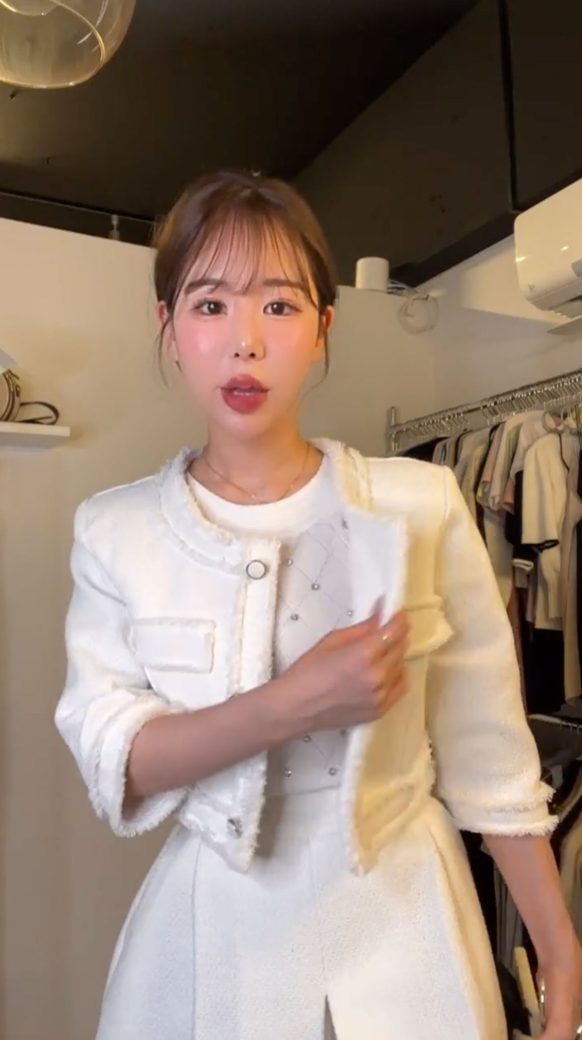 クン グランツイードジャケット カラー: