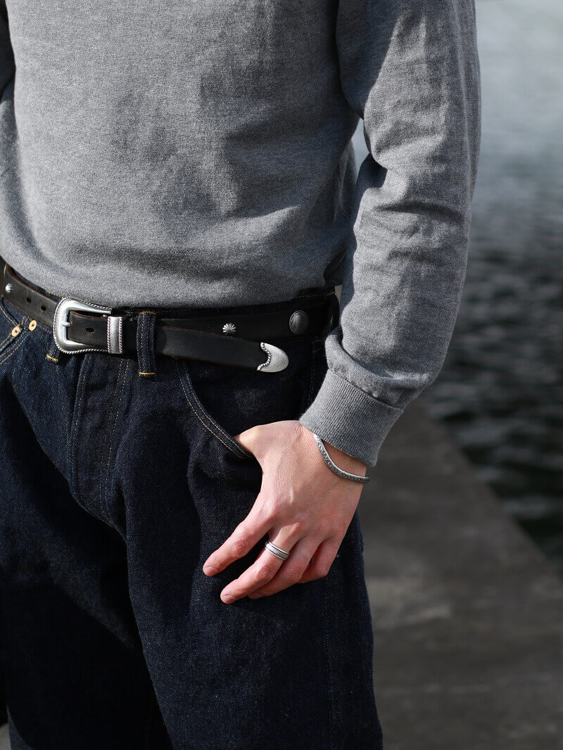 Vintage Works ヴィンテージワークス Leather belt 7Hole レザーベルト