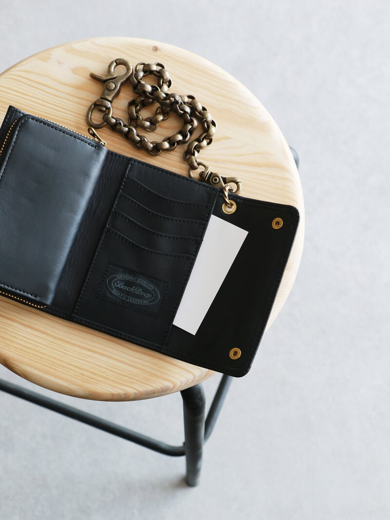 BACKDROP Leathers バックドロップレザーズ MIDDLE BILL WALLET ミドル
