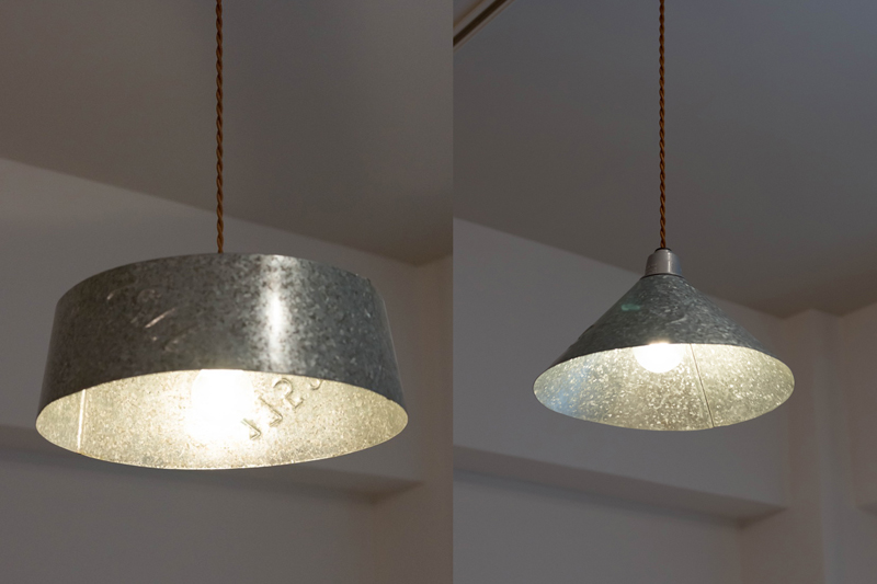 廃材シェードランプ CONE | LT-PD005-03-G092 | ペンダント