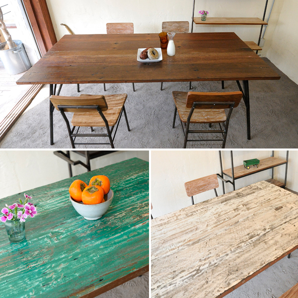 廃材家具 テーブル180 kano | SF-FN004-04-G092 | テーブル・デスク