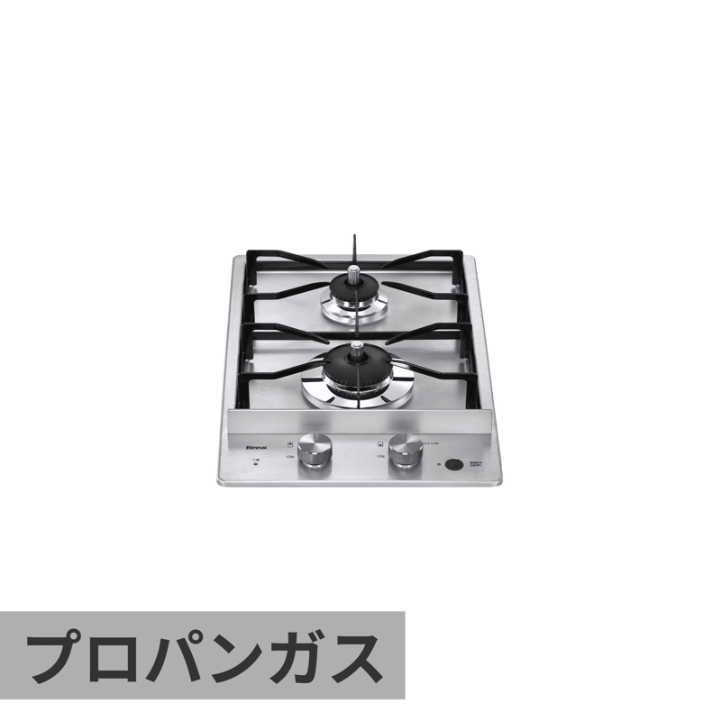 ガスコンロ ホーロートップ(WH) 1口 グリルレス 都市ガス | KB-PT001