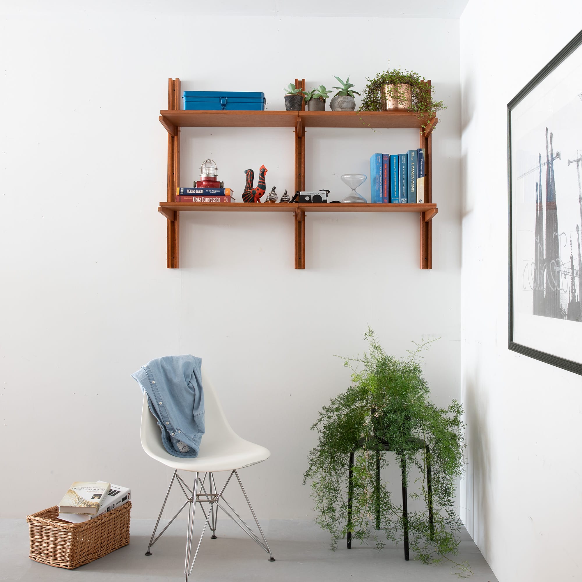 木製シェルビング 連結棚セット W600 | PS-BK009-59-G289 | 棚・ラック