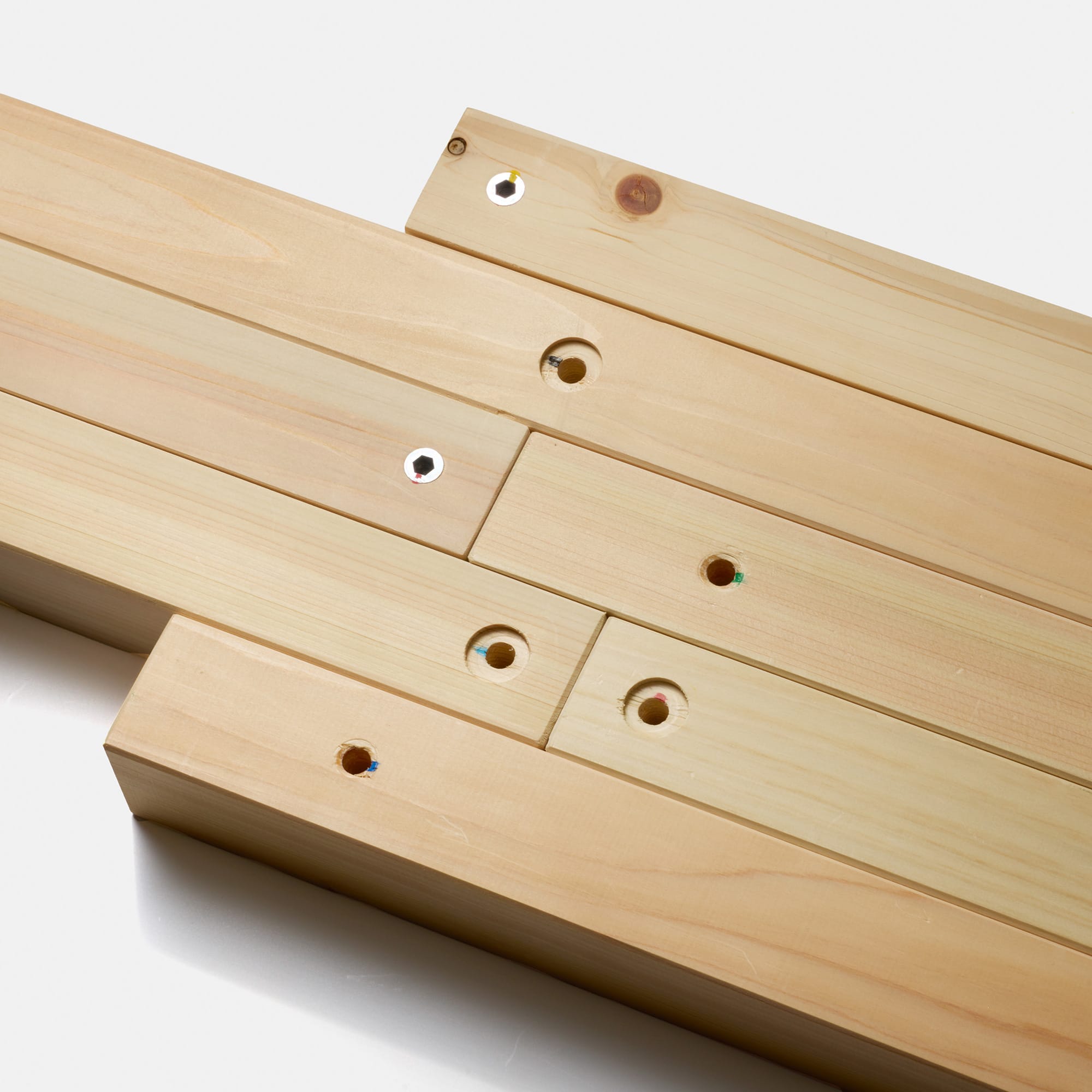 ヒノキ卓 脚のみ サイズオーダー | SF-FN002-10-G302 | テーブル