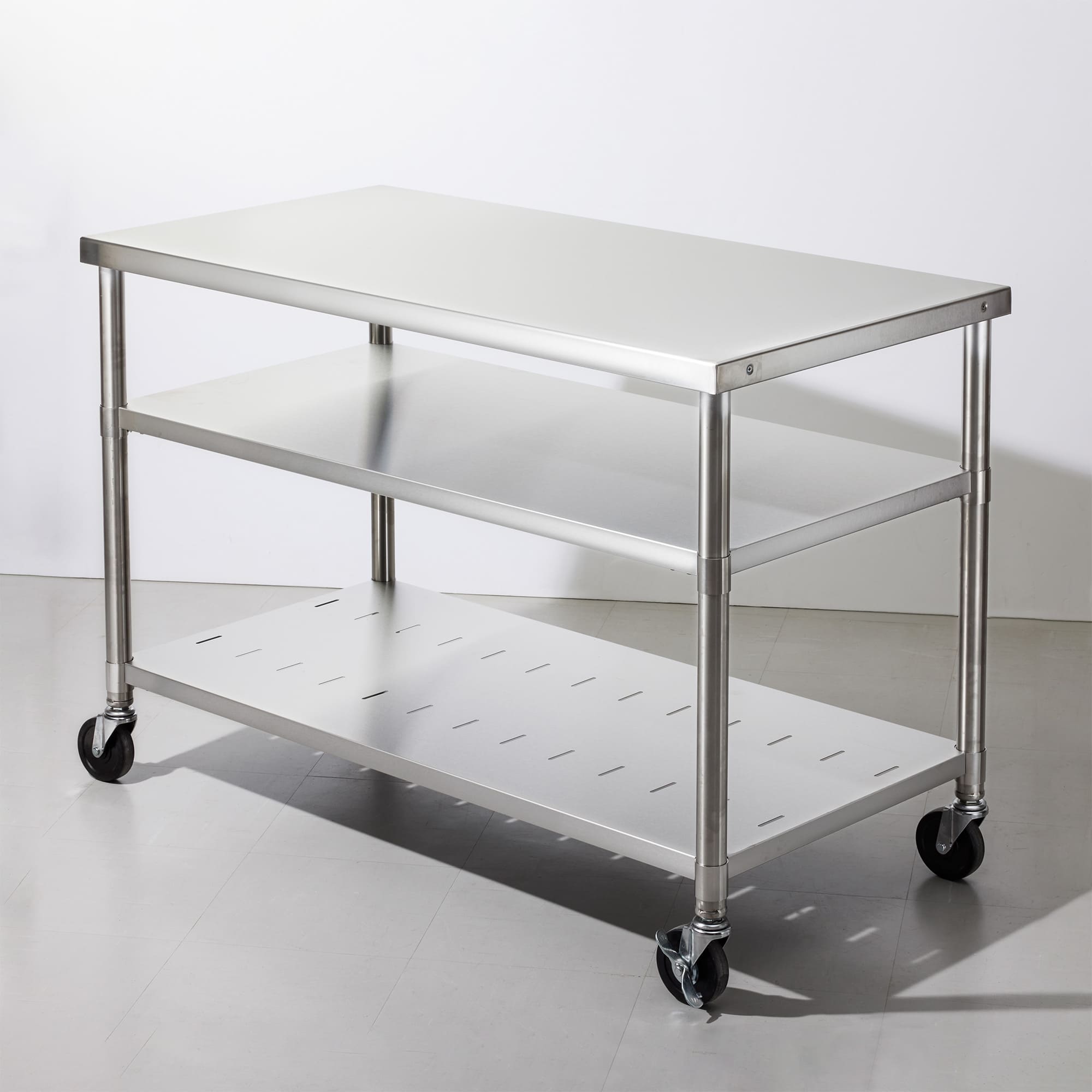業務用キッチン 移動台 D600 サイズオーダー | KB-KC025-13-G239