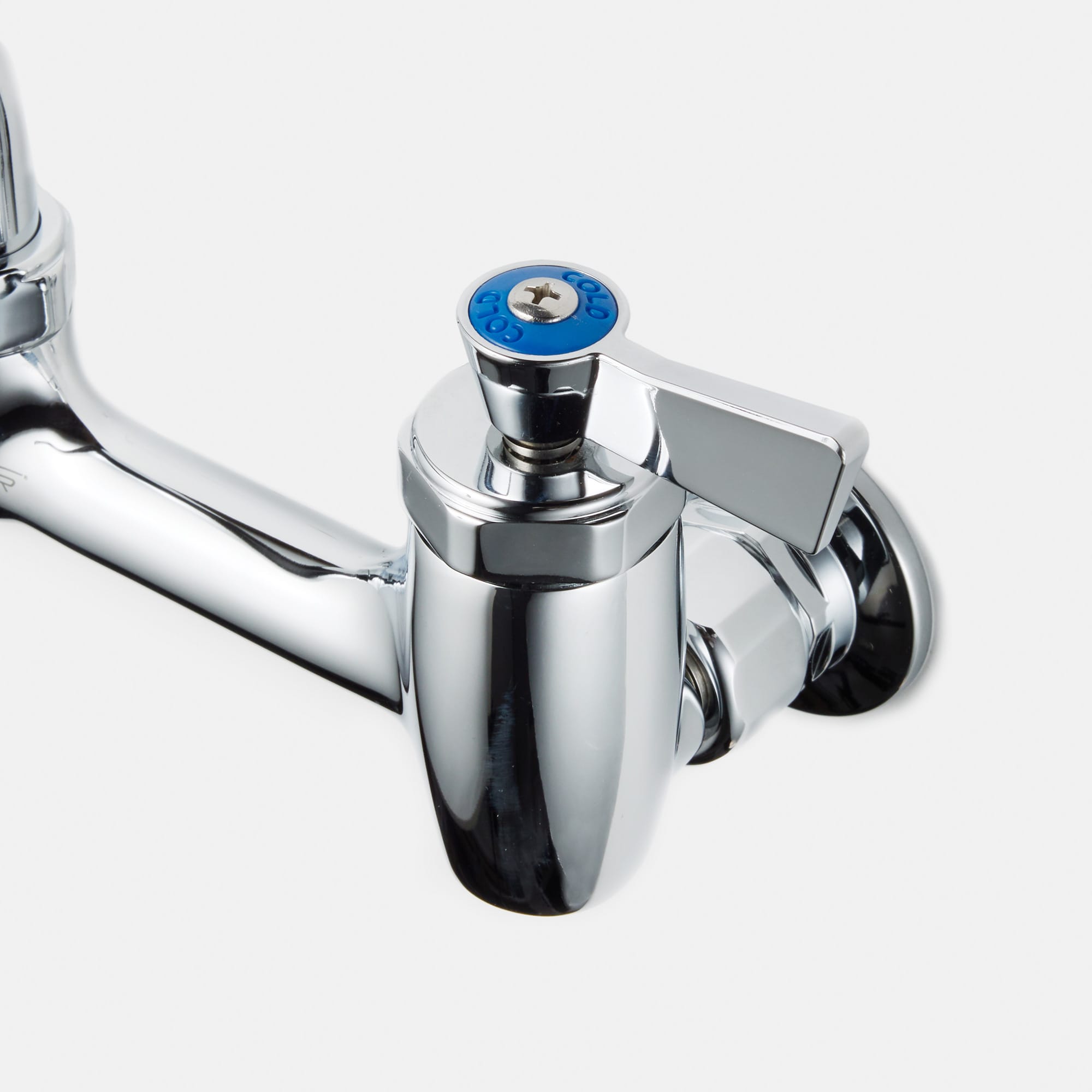 ワーカーズ水栓 壁付けツインレバー混合栓 L200 | KB-TP009-05a-G141