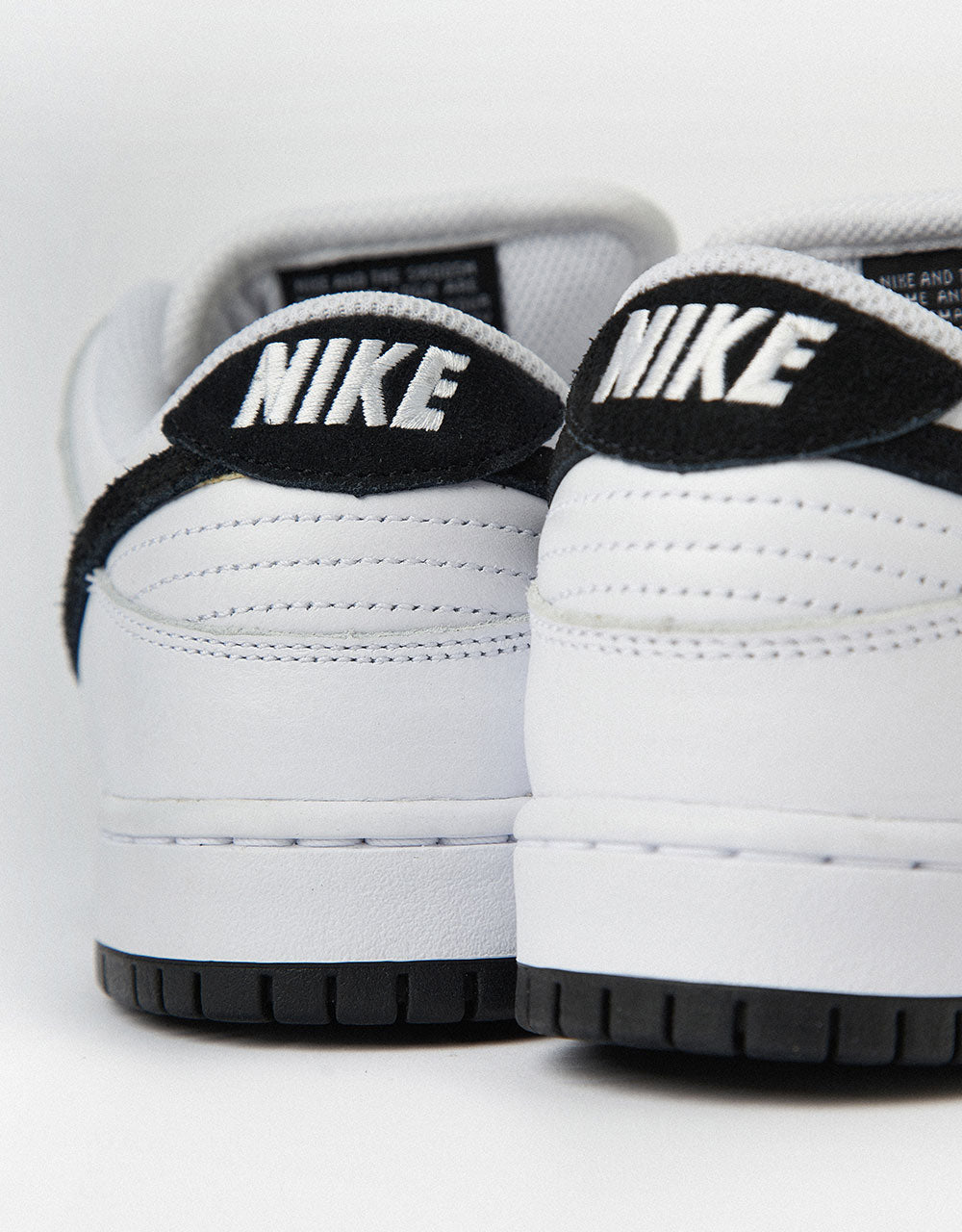Nike SB Dunk Low Pro Skate Shoes - White/Black-White-Black – Route One