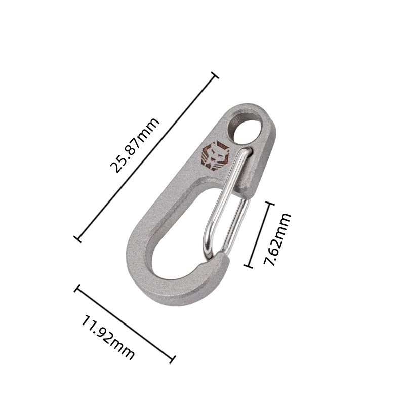 RC01 Titanium Keyring Carabiner – RovyVon