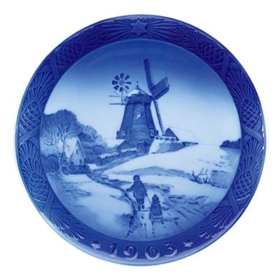 イヤープレート 1963年版 / 昭和38年|ロイヤル コペンハーゲン 公式