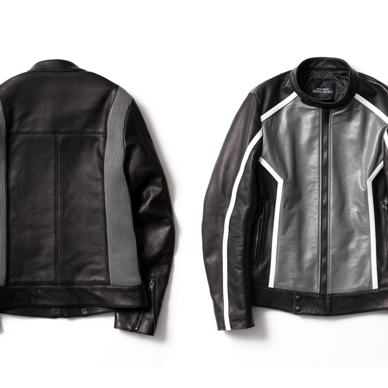 SHIRRING SINGLE RIDERS JACKET COLOR | ROARS RIDERS JACKET