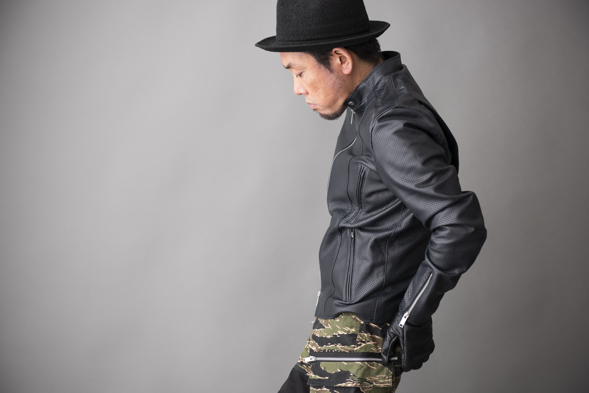 PROTECTOR PUNCHING MESH RIDERS JACKET | ROARS RIDERS JACKET