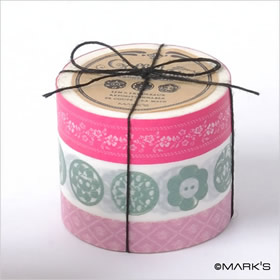 手作り・装飾／マスキングテープ：コフレ・ドュ・クチュリエ（Coffret