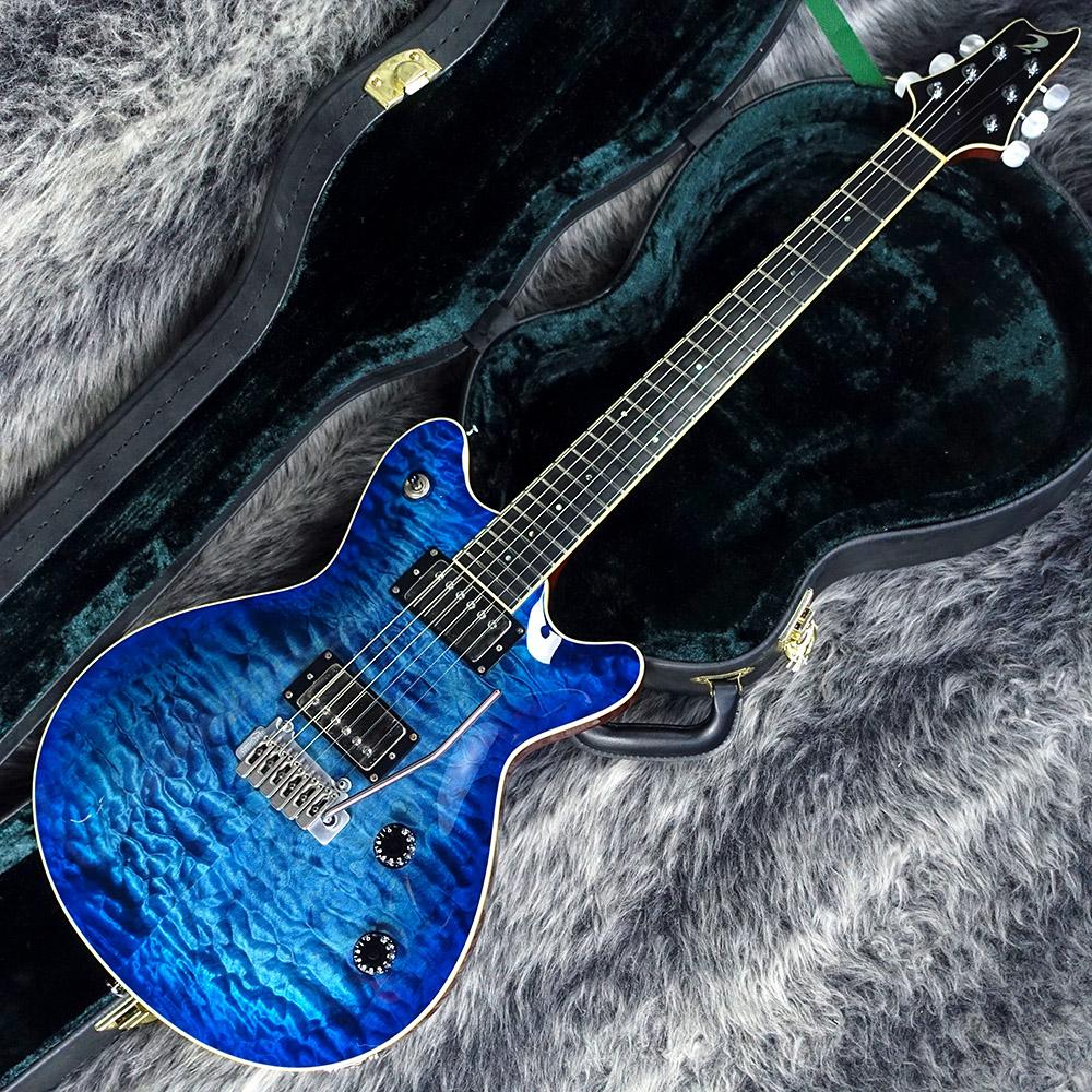 T’s Guitars Arc-STD VS100N マホガニー エボニー指板 T's Guitars Arc-STD/VS100N Trans Blue Denim S/N：051601C ティーズ