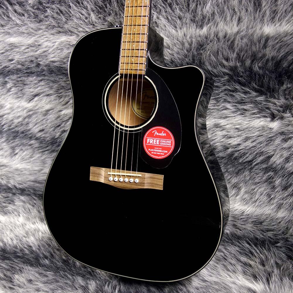 Fender CD-60SCE Black｜平野楽器 ロッキン オンラインストア