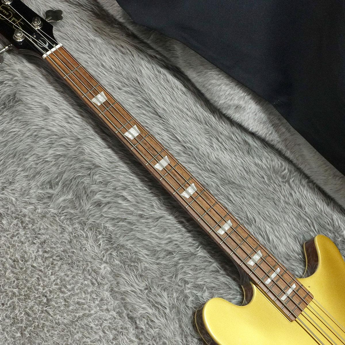 Epiphone Jack Casady Bass ゴールドトップセミアコベース Epiphone Jack Casady Signature Bass Gold – Chicago Music Exchange