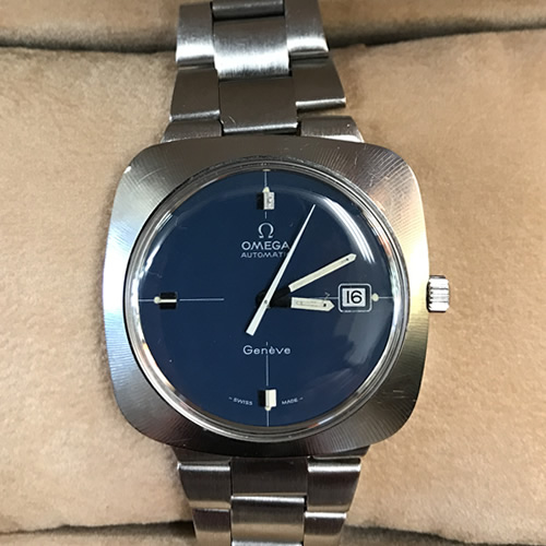 OMEGA Geneve ジュネーブ SS 1970's 自動巻き式 オリジナル文字
