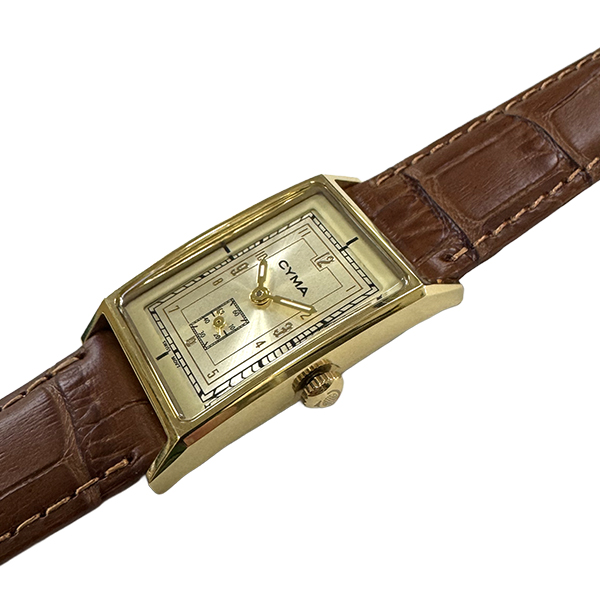 CYMA スモールセコンド メンズ腕時計 19600-C デッドストック