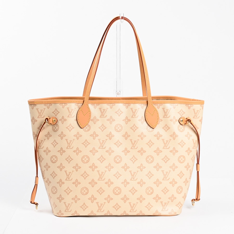 ネヴァーフルMM(約W32xH28xD17cm(実寸) ベージュ): ブランドバッグ