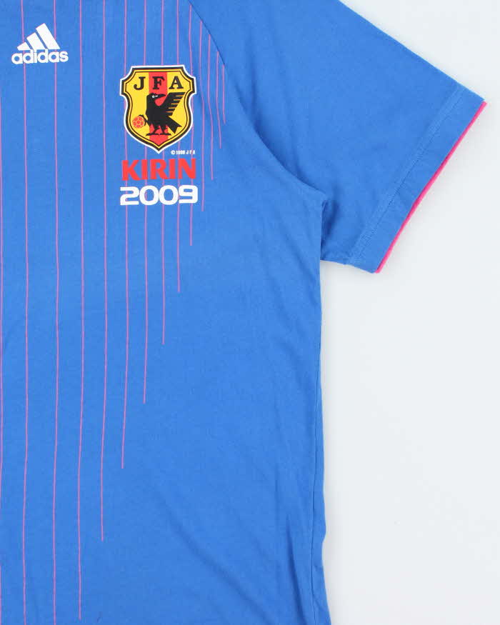 Vintage 2009 Adidas Japan Kirin Challenge Cup Football T-Shirt - L