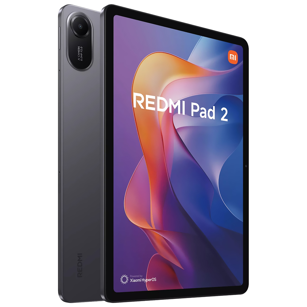 Tablet Xiaomi Redmi Pad 2 com capa 11” 4GB+128GB Graphite Gray
