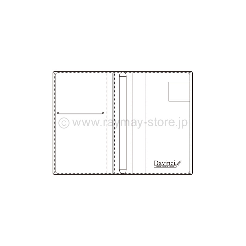 ダ・ヴィンチ ジャストリフィルサイズ ポケットサイズ システム手帳