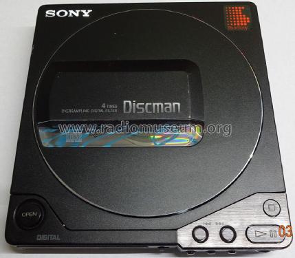Discman CD Compact Player D-250 R-Player Sony Corporation