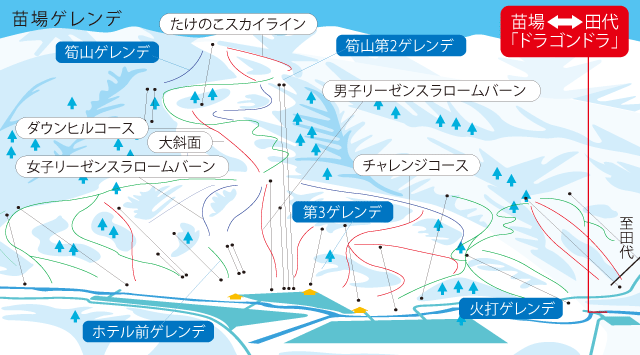 苗場スキー場・かぐらスキー場 リフト券 計4日（4人）分 苗場スキー場
