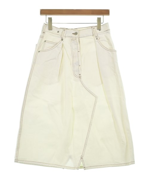 DRIES VAN NOTEN（ドリスヴァンノッテン）ロング・マキシ丈スカート 白