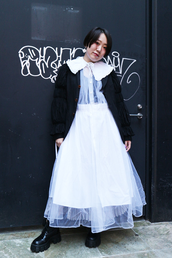 COMME des GARCONS（コムデギャルソン）］のコーディネート・着こなし