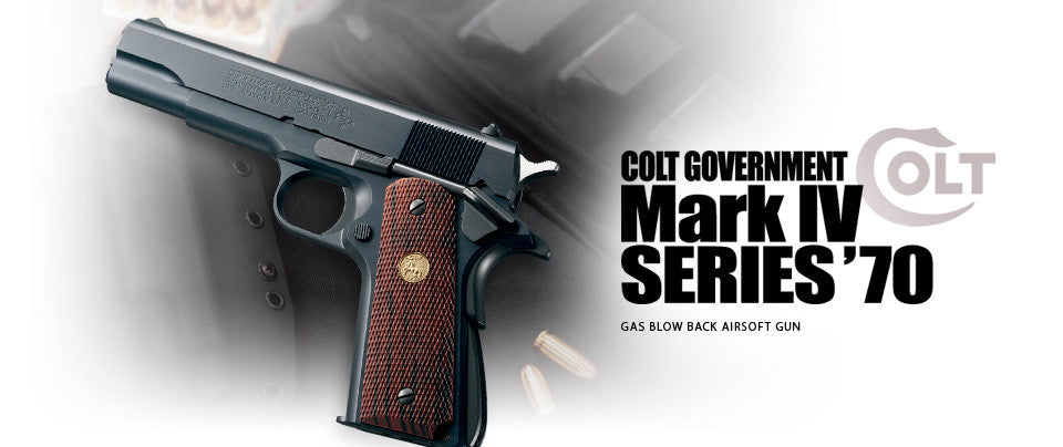 Tokyo Marui Government Mark IV Series 70 GBB Pistol – Rainbow 8