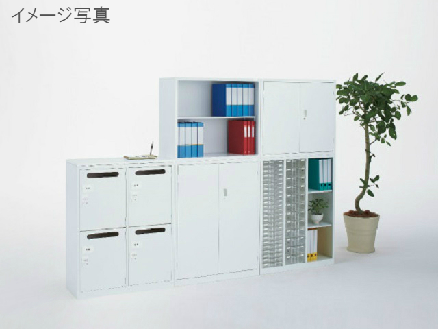 新品】クリスタルトレーキャビネット・クリアケース・書類整理ケース