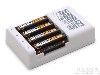 タミヤ 55116 単3NI-MHネオチャンプ4本+急速充電器PRO II：ラジコン
