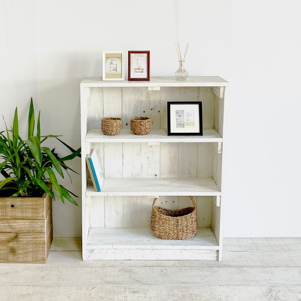 楽天市場】＼ クーポンで10%OFF ／ アンティーク シェルフ 背板付き