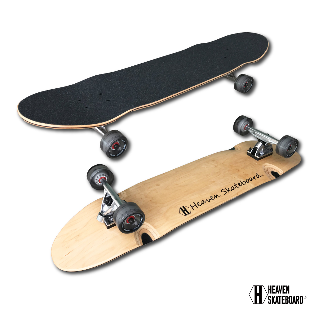 楽天市場】ロングスケートボードHEAVEN CARDIF 36インチ約91.4×22.2cm
